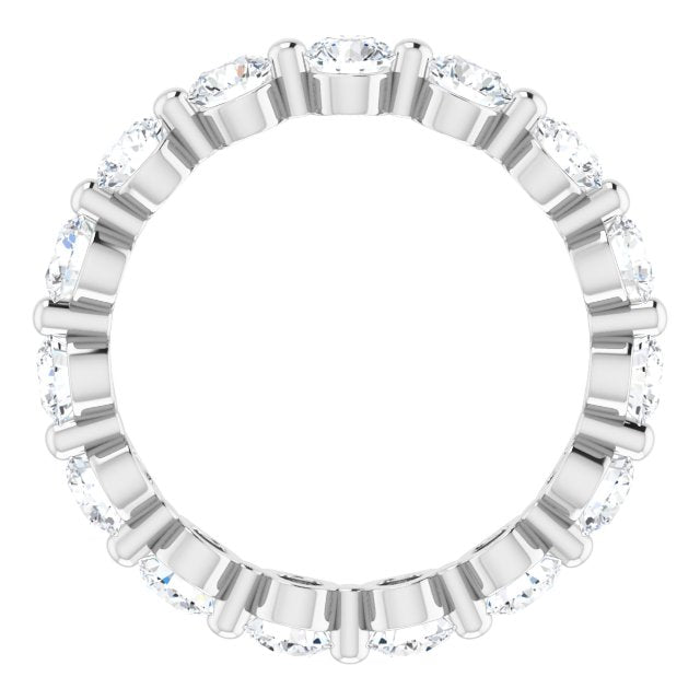2.55 ct. Round Diamond Eternity Band-VIRABYANI